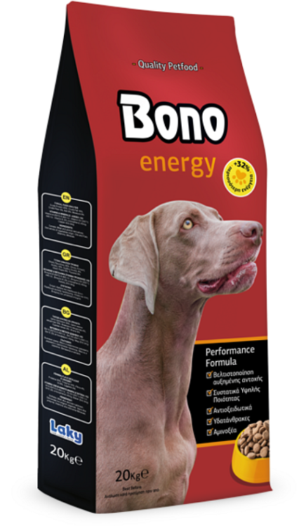 Bono Energy – συσκευασία 20Kg σε κοντινό πλάνο