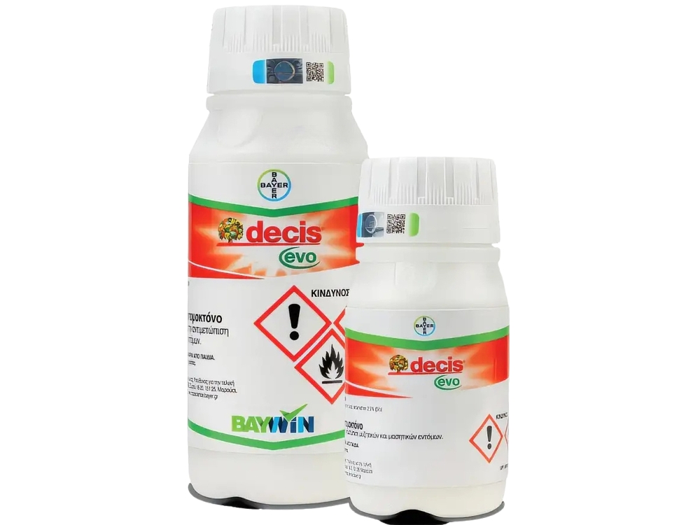 DECIS EVO 25EC 100ml – συσκευασία εντομοκτόνου Bayer