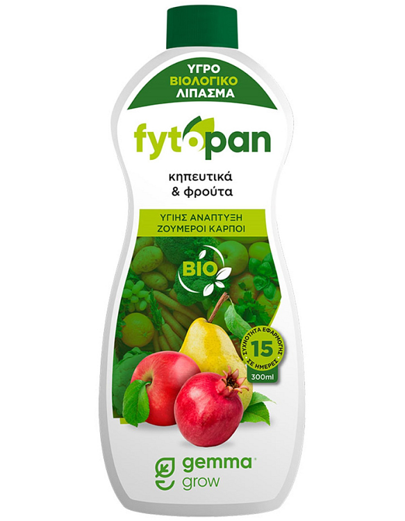 Fytopan Κηπευτικά & Φρούτα 300ml – εικόνα προϊόντος βιολογικού λιπάσματος