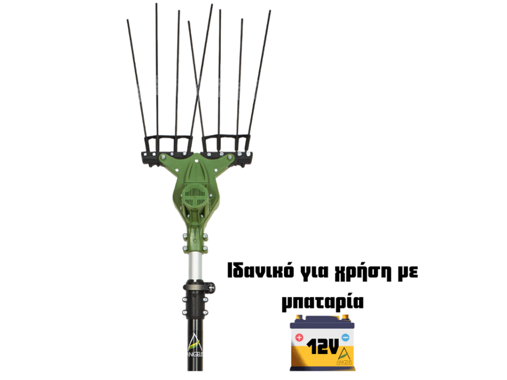 Angelis Amolivo Telescopic ελαιοραβδιστικό 12V 800W
