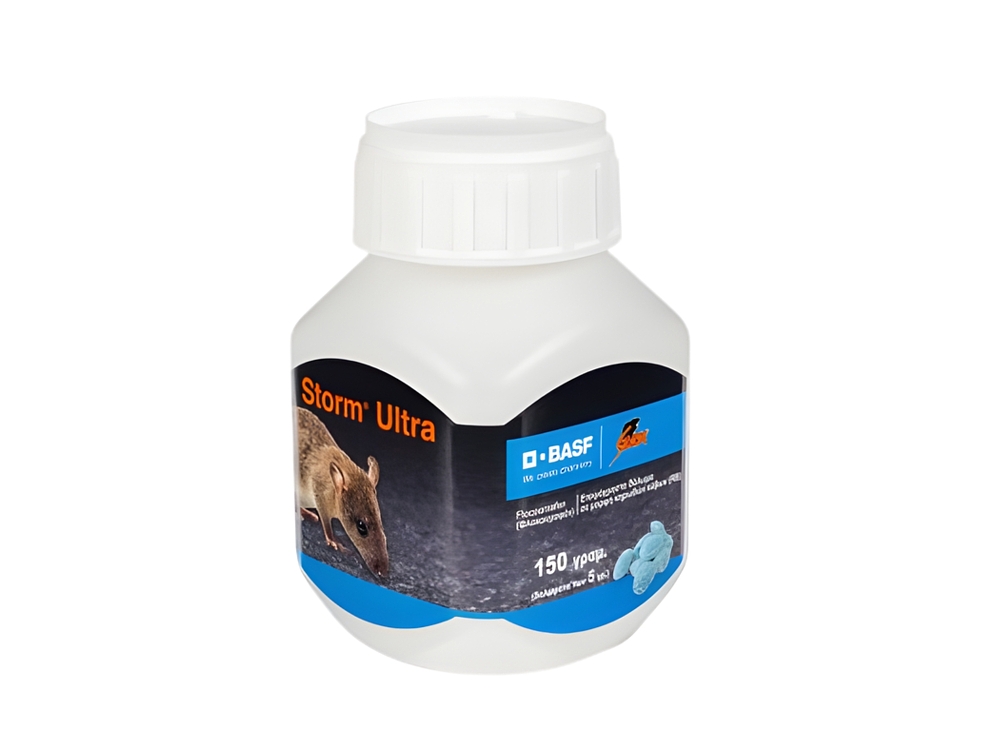 Storm® Ultra BASF – Ετοιμόχρηστο τρωκτικοκτόνο δόλωμα για ποντίκια και αρουραίους