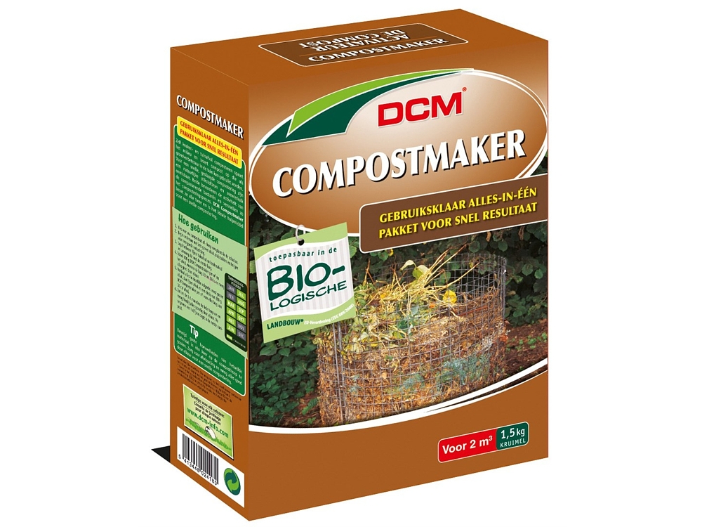 DCM Compostmaker ενεργοποιητής κομποστοποίησης 1,5kg για γρήγορο κομπόστ