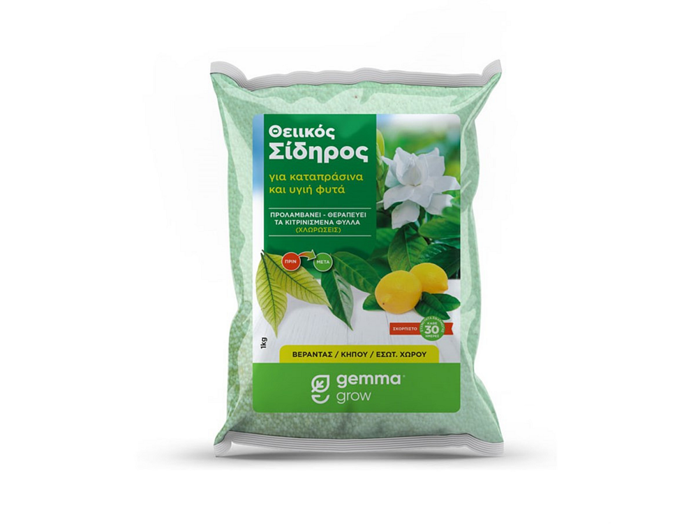 Θειικός σίδηρος καραμπογιά για θεραπεία χλωρώσεων και βελτίωση εδάφους