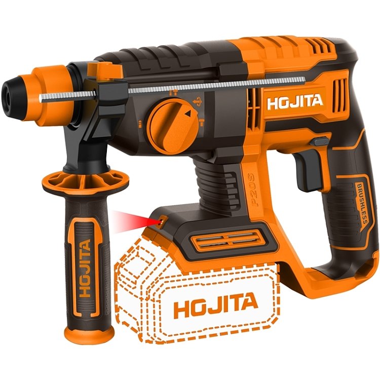 Πιστολέτο HOJITA 20V Brushless 2.0J – περιστροφικό κρουστικό εργαλείο