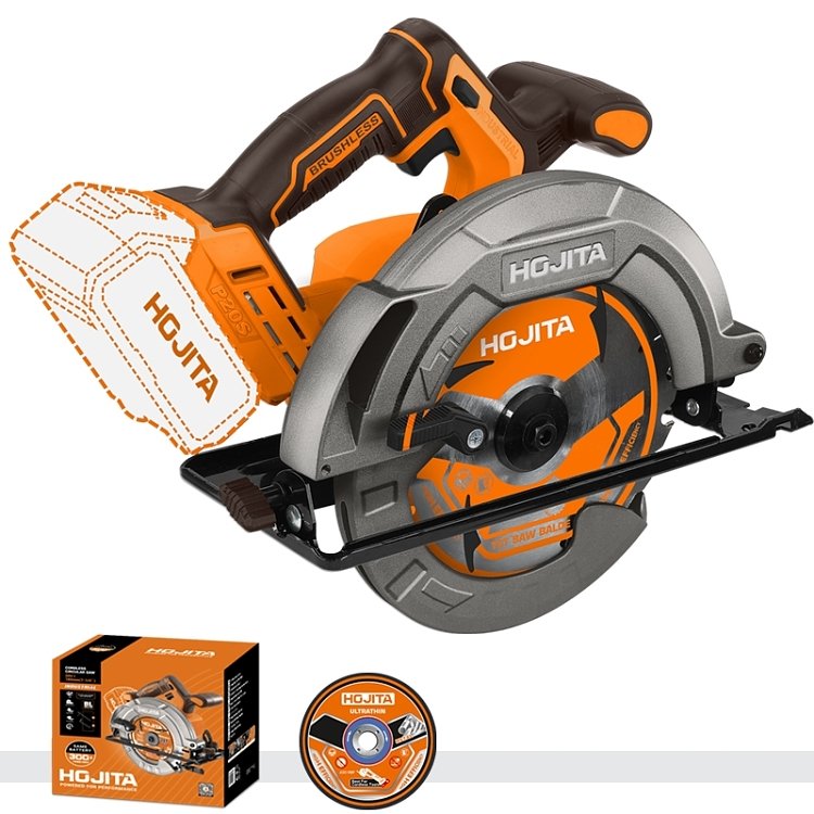 HOJITA δισκοπρίονο ξύλου 20V – επαγγελματικό ασύρματο εργαλείο