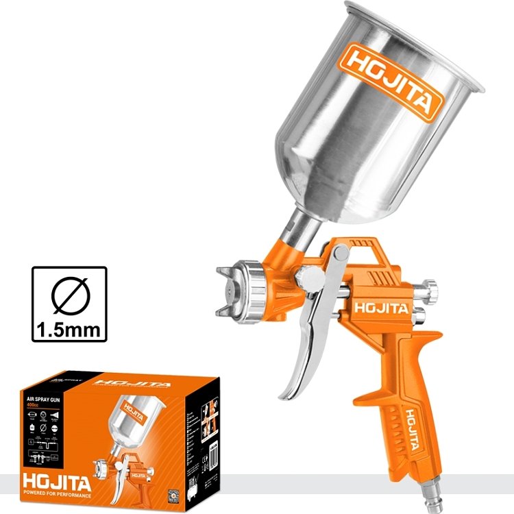 HOJITA Πιστόλι Βαφής Αέρος 400cc Άνω Δοχείο