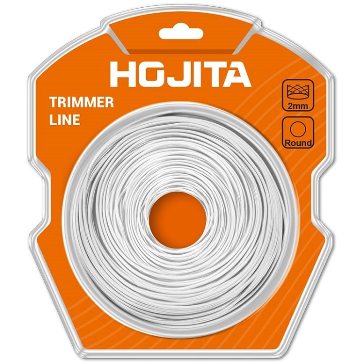 Μεσινέζα HOJITA 2mm x 124m – νήμα χορτοκοπτικού στρογγυλό