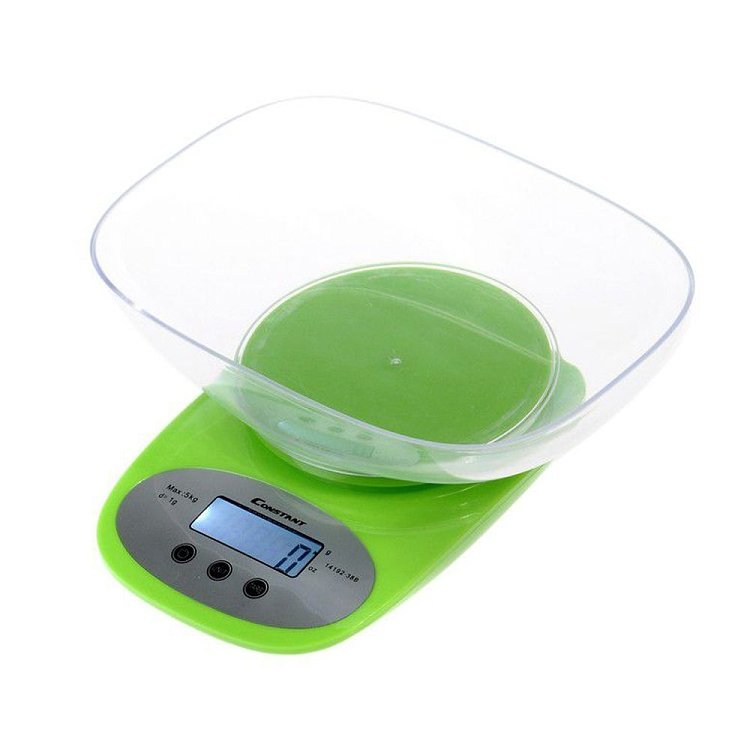 Ζυγαριά κουζίνας Constant με πιάτο 5kg (1g) ψηφιακή οικιακής χρήσης