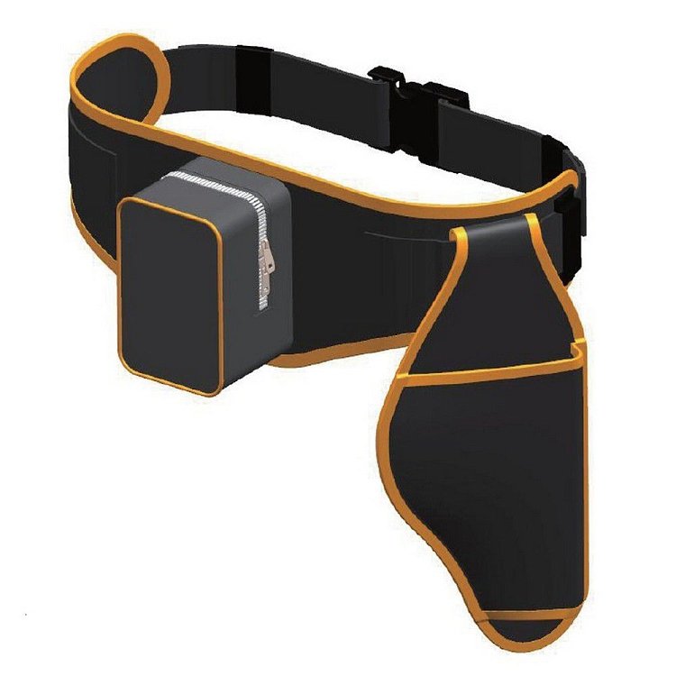 Θήκη Cresman PRO για ψαλίδι και μπαταρία – ανθεκτική ζώνη εργασίας για κλάδεμα