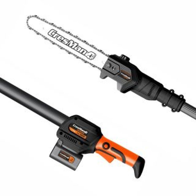 Κονταροπρίονο μπαταρίας Cresman agroforce 888r 21V με τηλεσκοπικό κοντάρι και 2 μπαταρίες