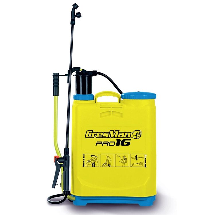 Ψεκαστήρας πλάτης προπιέσεως Cresman PRO-16 16lt για κήπο και καλλιέργειες