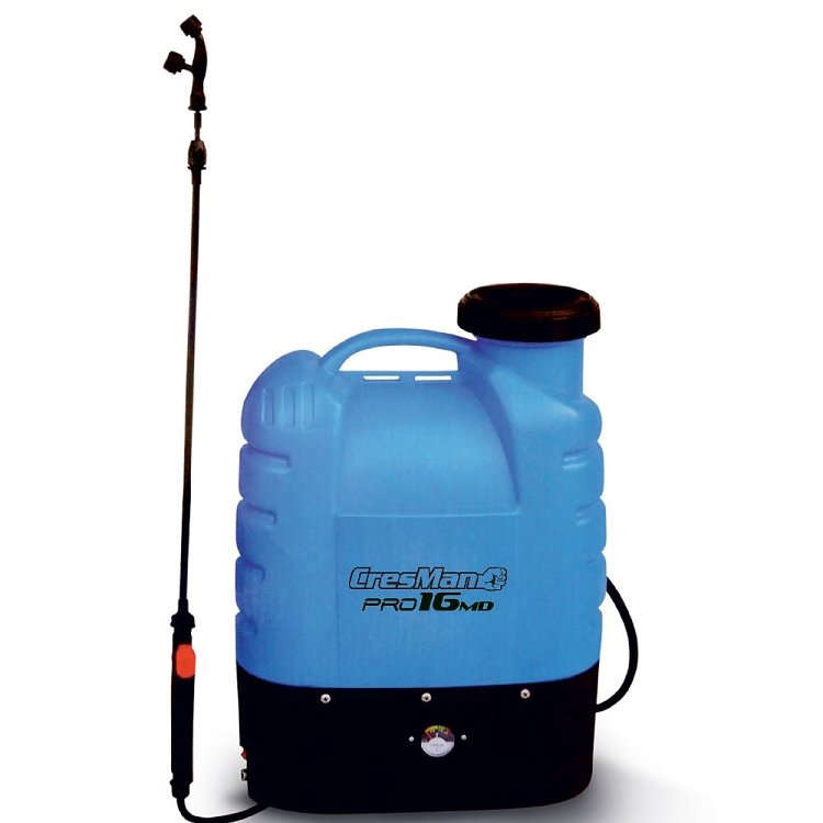 Ψεκαστήρας πλάτης μπαταρίας Cresman PRO16-MD 16lt με μάνικα και αυτονομία 4.5 ώρες