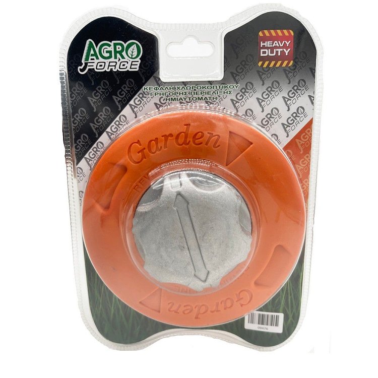 Κεφαλή θαμνοκοπτικού Agroforce ημιαυτόματη m10 γρήγορης περιέλιξης με αντοχή 10.000rpm