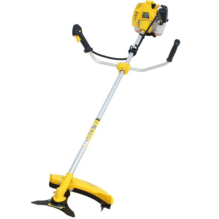 Θαμνοκοπτικό βενζίνης Cresman Pro-552R 52cc 2hp με δίσκο και κεφαλή γρήγορης περιέλιξης