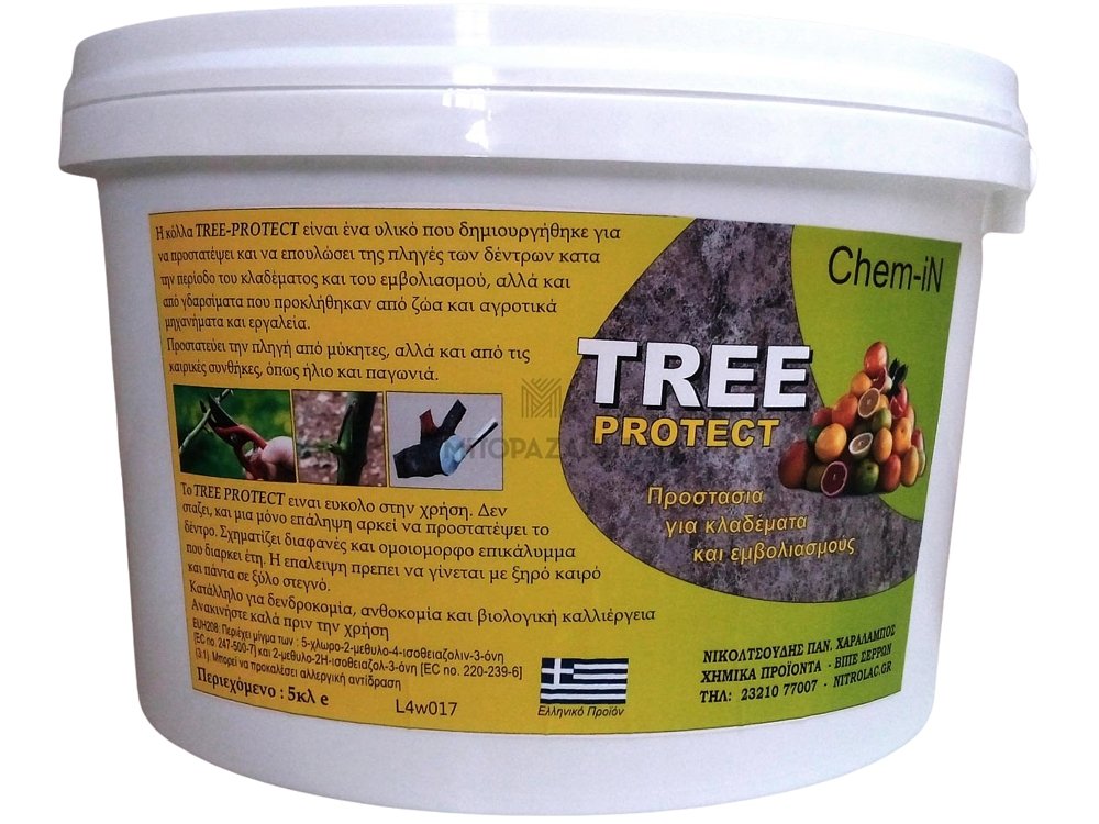 TREE PROTECT – συσκευασία 5 Kg με ετικέτα προϊόντος