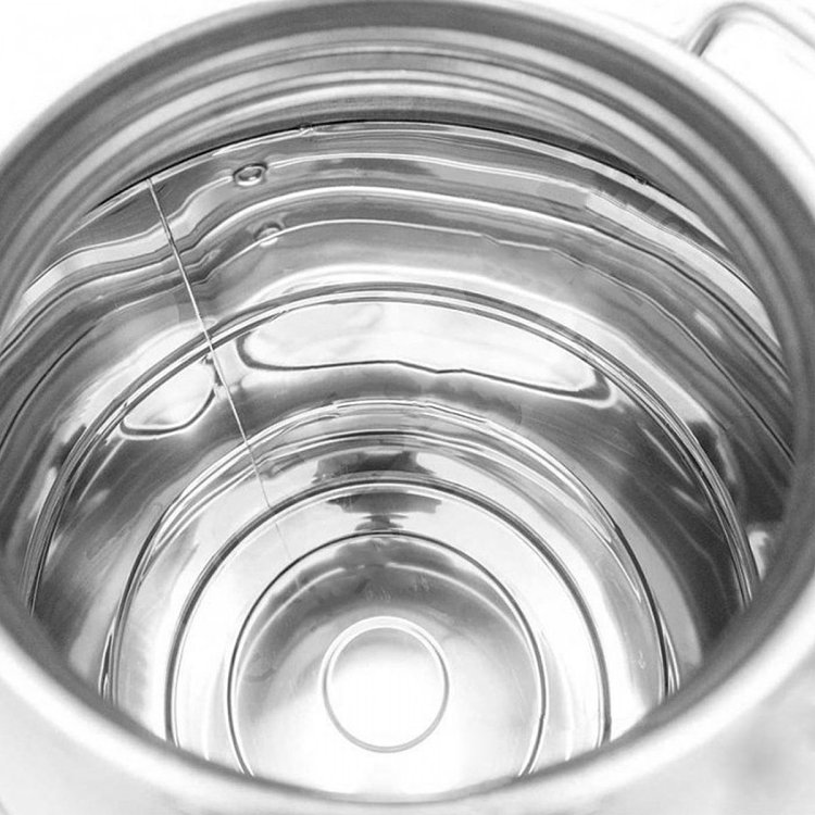 Ανοξείδωτο δοχείο Quattro Effe 10L AISI 304 με βιδωτό καπάκι και πιστοποίηση τροφίμων