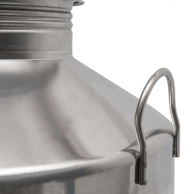 Ανοξείδωτο δοχείο QUATTRO EFFE 15lt με βιδωτό καπάκι – κατάλληλο για τρόφιμα