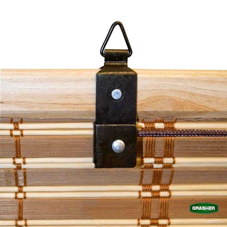 Στόρι Μπαμπού Καφέ 90x180cm – συσκευασία σε κοντινό πλάνο