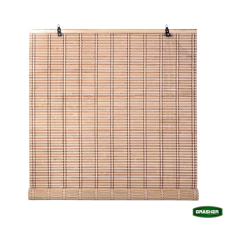 Στόρι Μπαμπού Φυσικό – λεπτομέρεια υφής φυσικού ξύλου μπαμπού