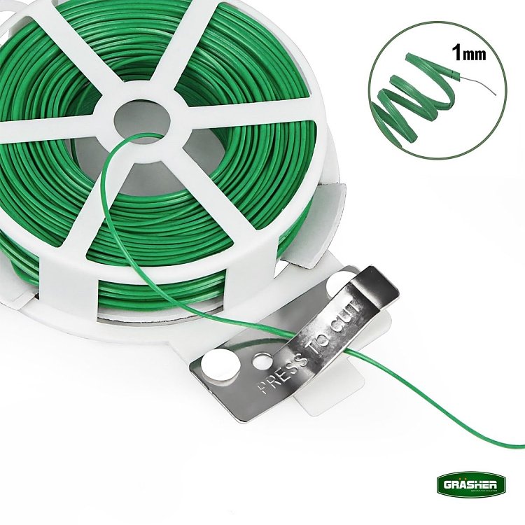 Υλικά δεσίματος κήπου Agrol.gr σύρμα πλαστικοποιημένο