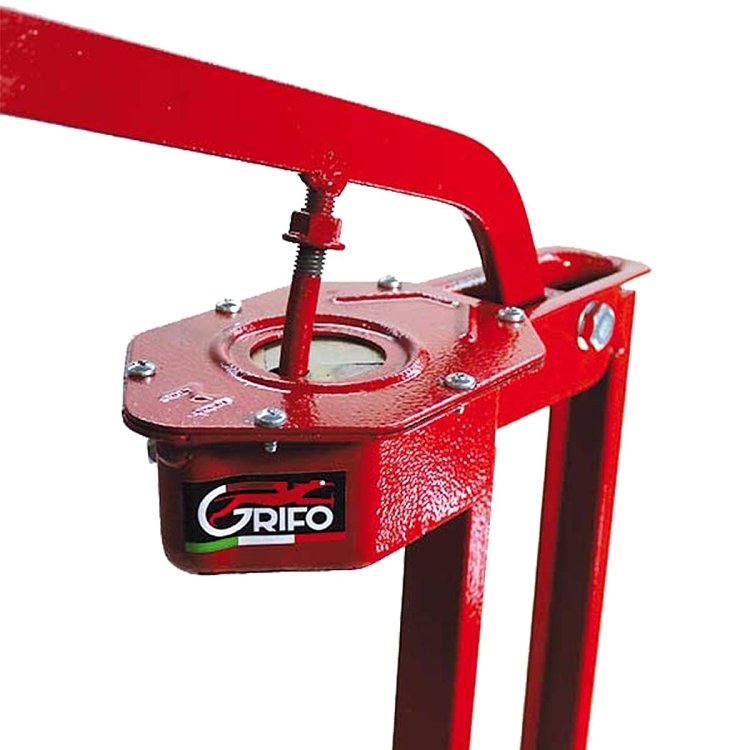 Λεπτομέρεια μηχανισμού εμφιάλωσης GRIFO για αξιόπιστη λειτουργία.