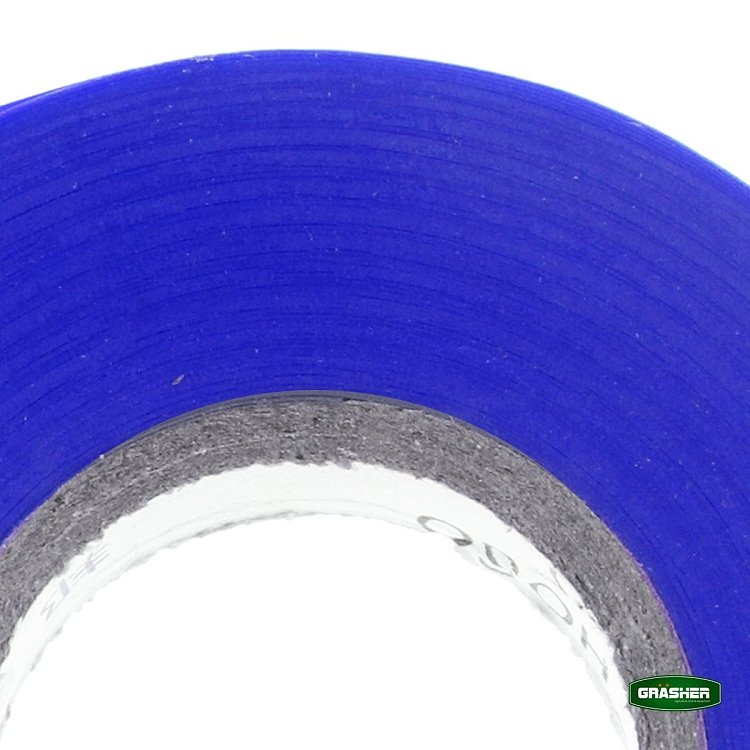 Ανθεκτική μπλε ταινία PVC για επαγγελματικό δέσιμο φυτών και κλημάτων.