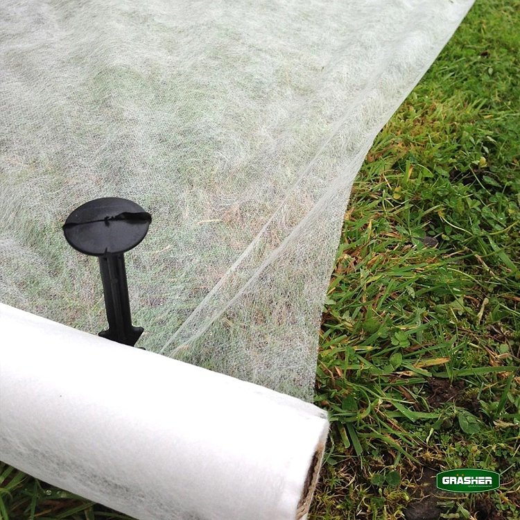 Αντιπαγετικό Ύφασμα GRASHER 1,5x5m – συσκευασία κοντινό πλάνο
