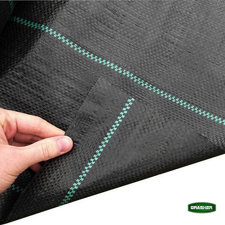 Γεωύφασμα GRASHER 2x5m – εφαρμογή σε θερμοκήπιο για πρόληψη αγριόχορτων