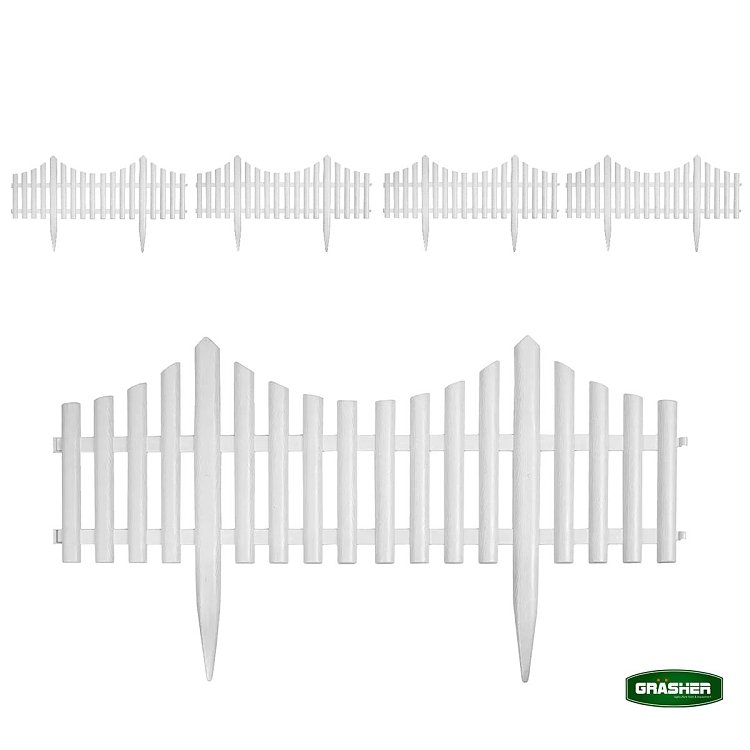 Φράχτης κήπου πλαστικός Grasher – λεπτομέρεια υφής πολυπροπυλενίου
