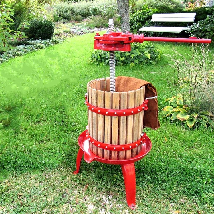 Μηχανισμός πίεσης σταφυλιών με καστάνια