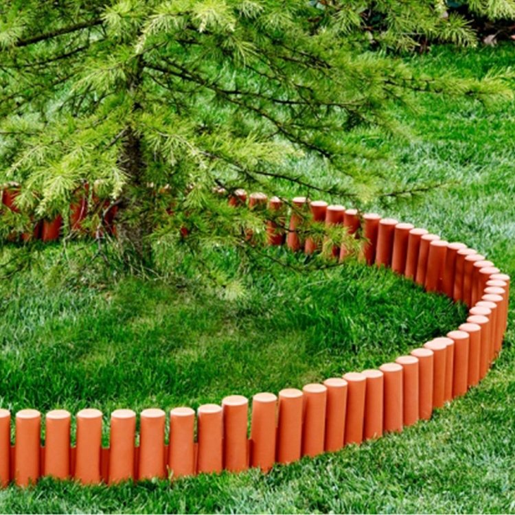 Φράχτης Κήπου IPAL5-R624 – χρήση σε μικρό κήπο με λουλούδια