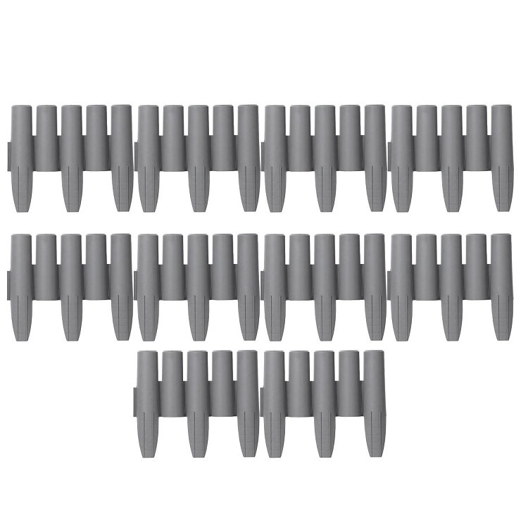 Prosperplast Πλαστικός Φράχτης Κήπου – λεπτομέρεια ετικέτας λογότυπου