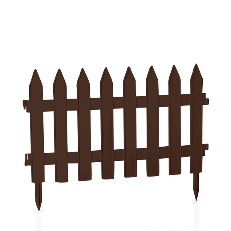 Φράχτης Κήπου PROSPERPLAST – συσκευασία 7 τμημάτων σε κοντινό πλάνο