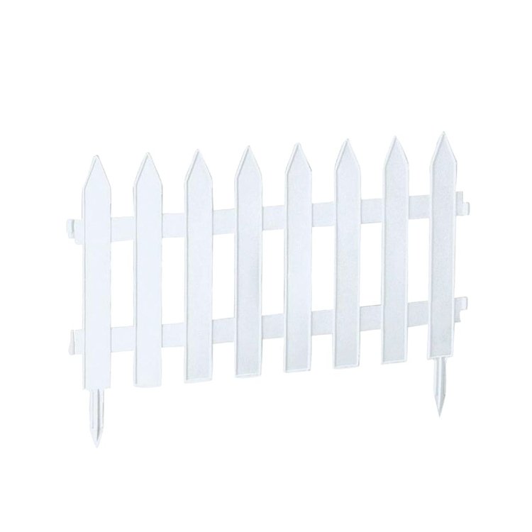 Prosperplast Πλαστικός Φράχτης Κήπου 3,22x0,35m Λευκός – διακοσμητική χρήση δίπλα σε φυτά