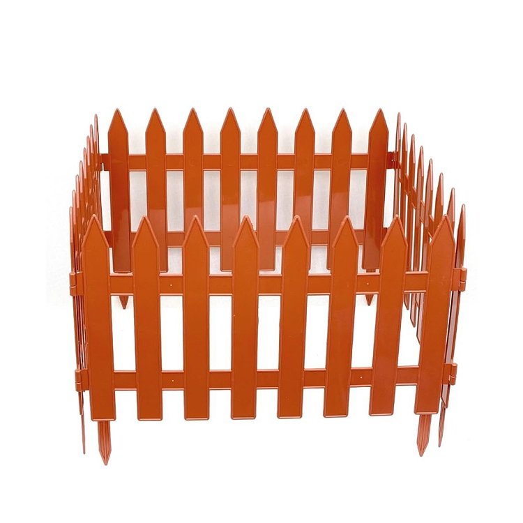 Prosperplast Πλαστικός Φράχτης Κήπου 3,60x52cm Τερακότα 6τμχ – τοποθέτηση από επαγγελματία κηπουρό