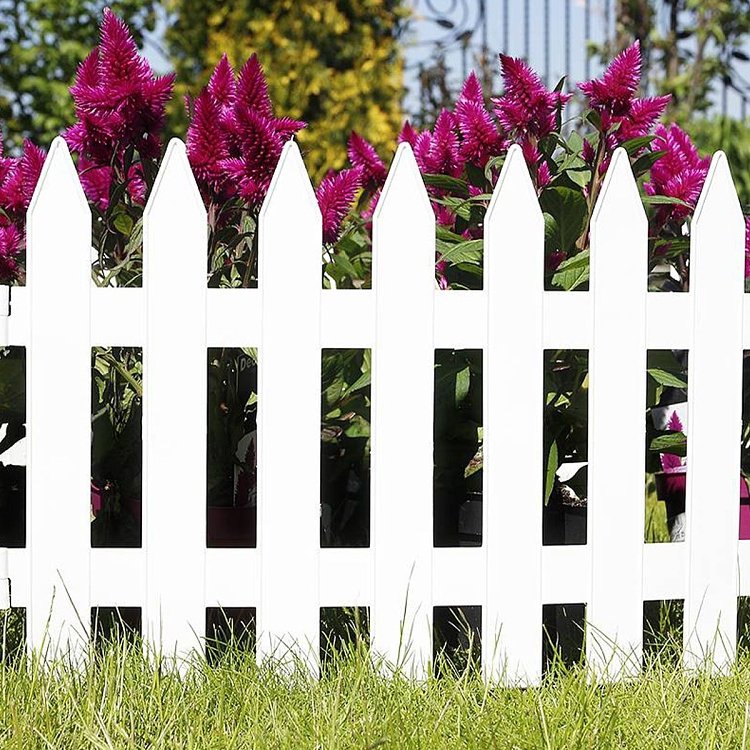 Prosperplast Πλαστικός Φράχτης Κήπου 3,60x52cm Λευκός 6τμχ – συσκευασία σε κοντινό πλάνο