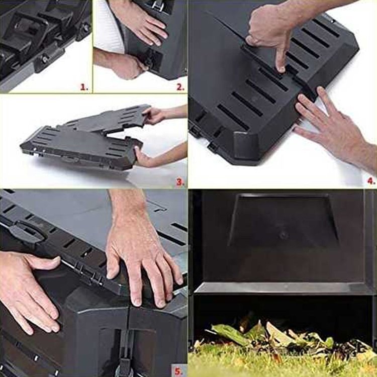 Κομποστοποιητής PROSPERPLAST IKL280 – χρήση από ερασιτέχνη