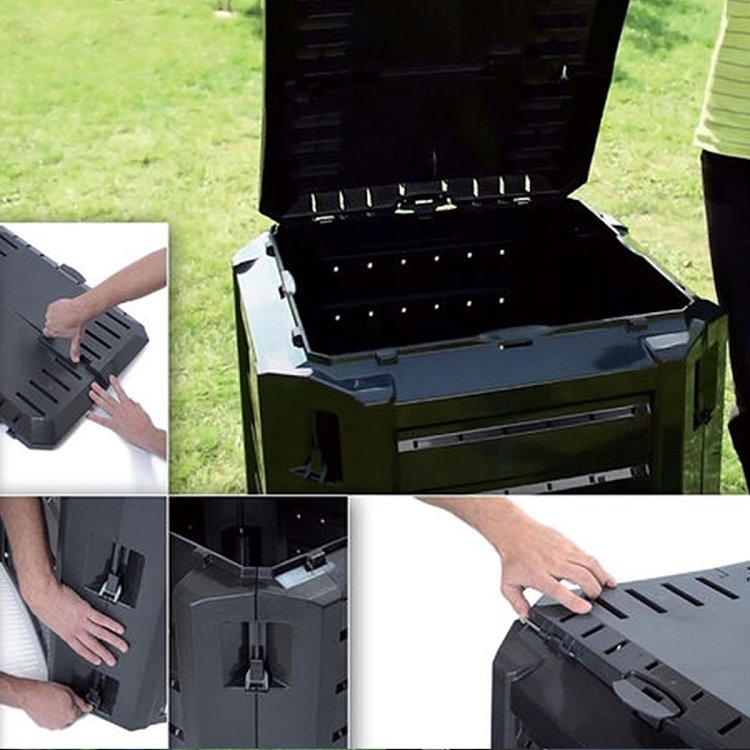 Prosperplast Κομποστοποιητής 380lt – λεπτομέρεια υλικού