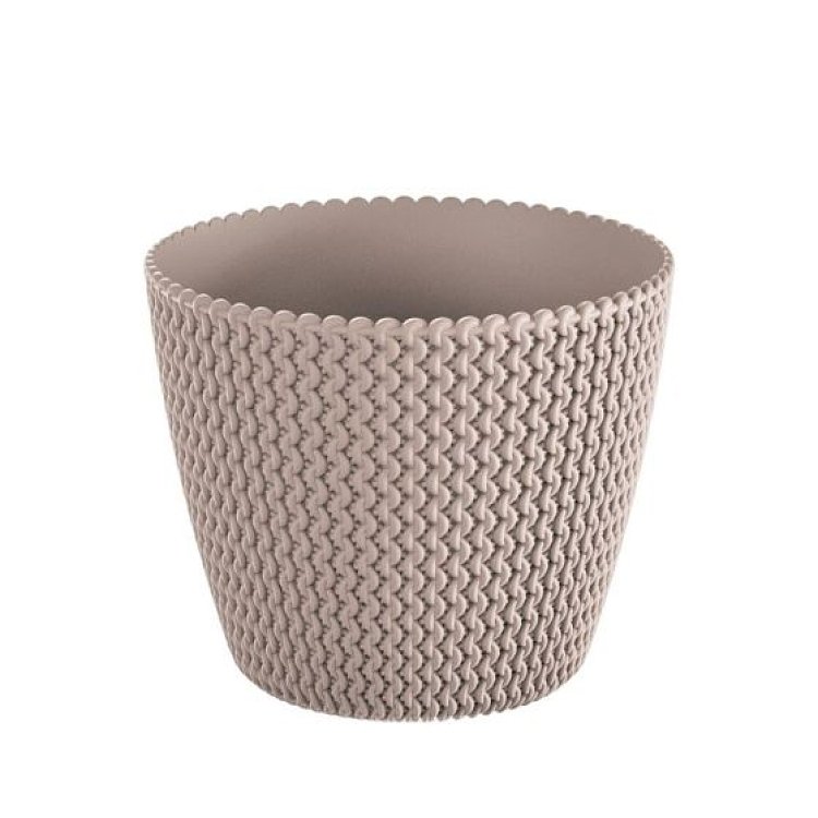 Prosperplast Splofy DSP260 Γλάστρα 8lt – λεπτομέρεια υλικού πολυπροπυλενίου