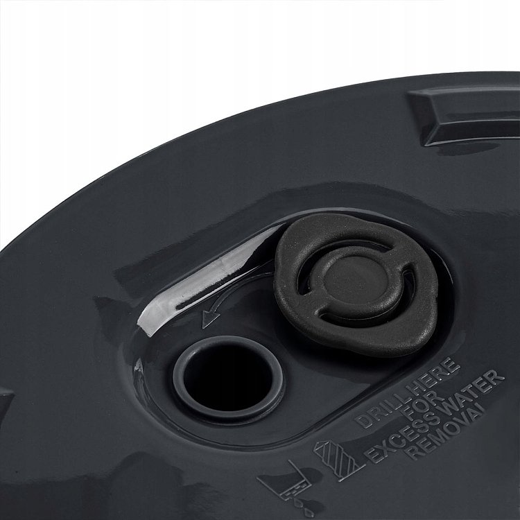 PROSPERPLAST Furu DFR250 Γλάστρα 9lt Στρόγγυλη PP