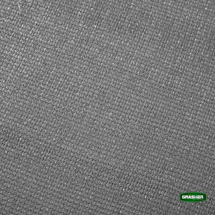 Διαχωριστικό Δίχτυ Μπαλκονιού 160gr/m² Γκρί 0,90x6m GRASHER Με Κρίκους – χρήση σε καλλιέργεια ή εργασία