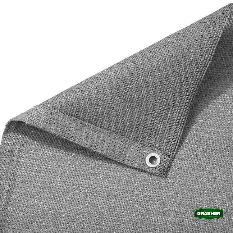 Διαχωριστικό Δίχτυ Περίφραξης 160gr/m² Γκρι 1,80x6m GRASHER Με Κρίκους – χρήση σε περίφραξη κήπου