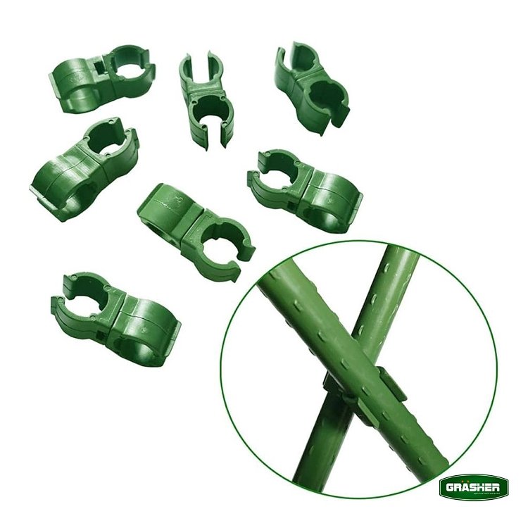 Εφαρμογή Universal κλιπ σε πάσαλο 16mm για δημιουργία πλαισίου.