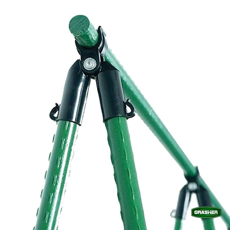 Κοντινή λήψη συνδέσμου Τύπου (A) για σταθερή ένωση δύο πασάλων.