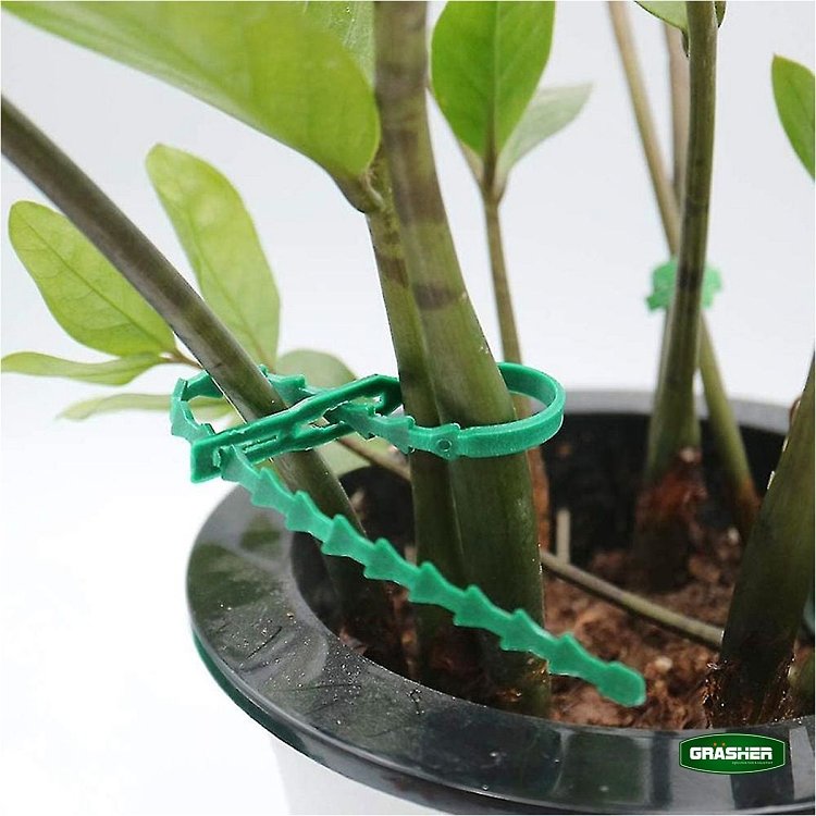 Δεματικά Φυτών 17cm Grasher (50τμχ) – Ρυθμιζόμενα & Επαναχρησιμοποιούμενα