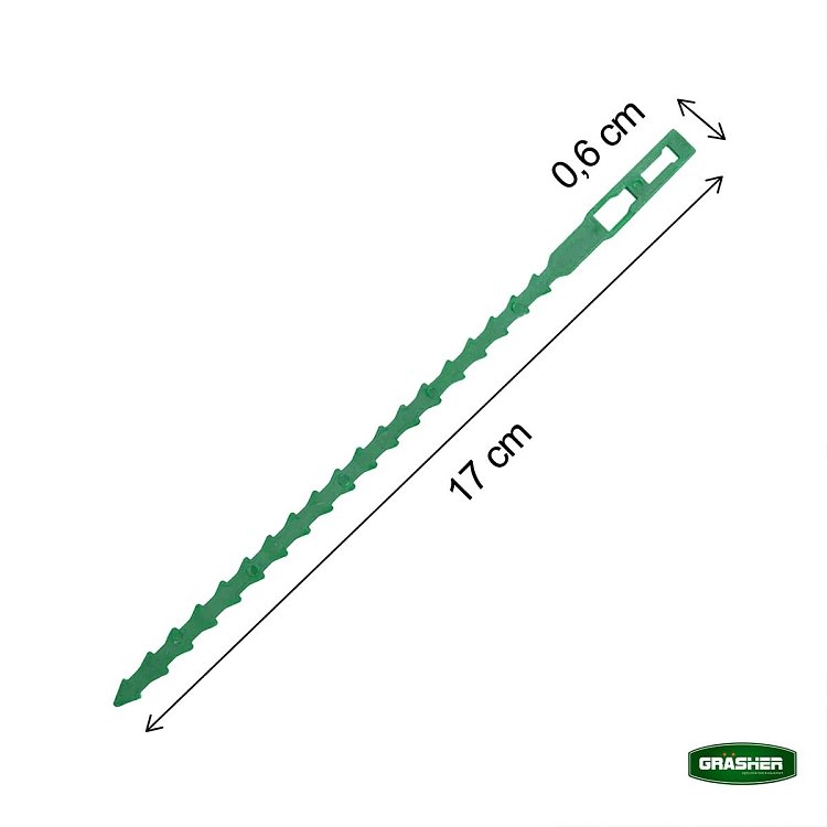 Ρυθμιζόμενα δεματικά κήπου Grasher για δέσιμο φυτών