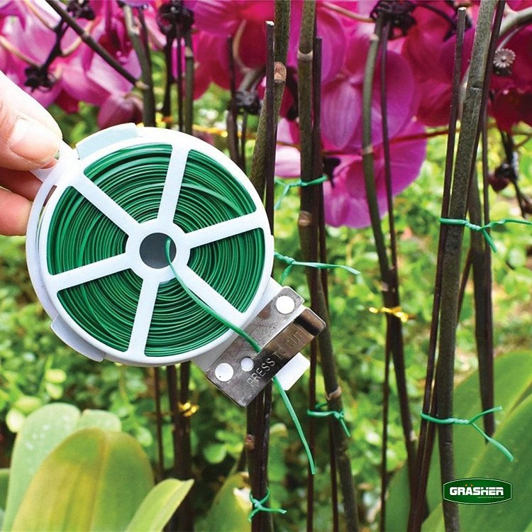 Σύρμα Φυτών Πλαστικοποιημένο Ρολό Grasher 50m