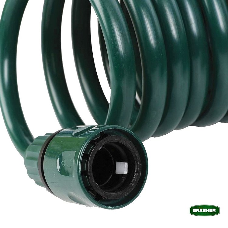 GRASHER Λάστιχο Ποτίσματος Σπιράλ 15m Σετ