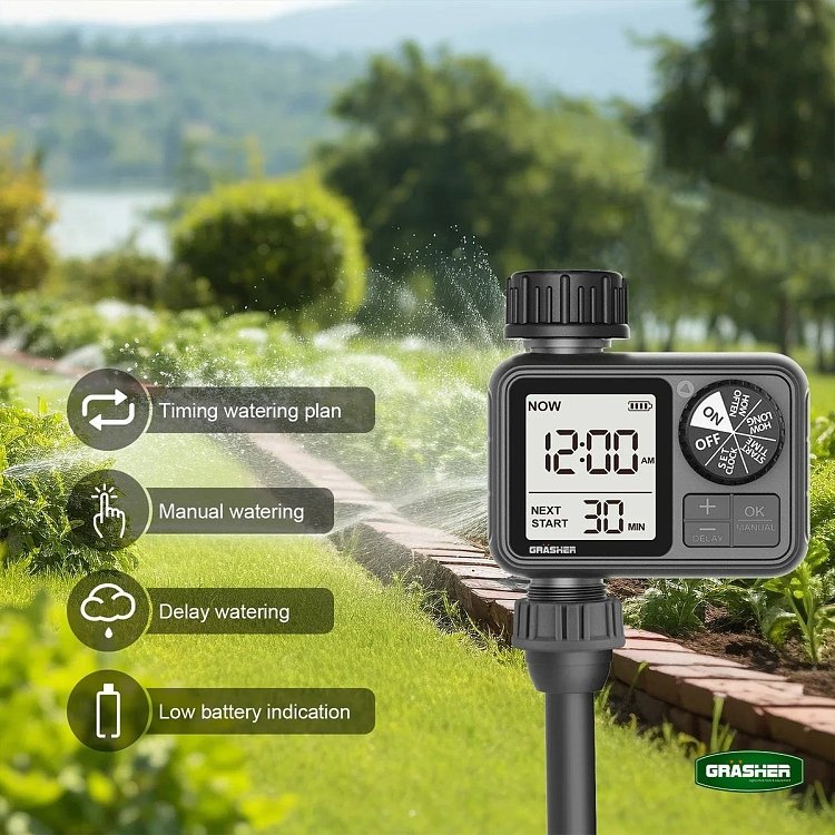 Προγραμματιστής νερού GRASHER WT2044 με είσοδο 3/4 ιντσών