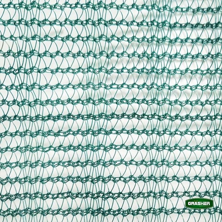 Σακί ελαιοσυλλογής GRASHER 50x100cm με κορδόνι από μεσινέζα HDPE, πράσινο χρώμα